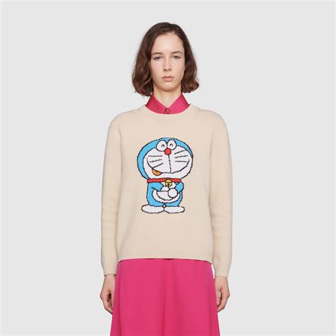 doraemon gucci sweater|gucci doraemon sweater.